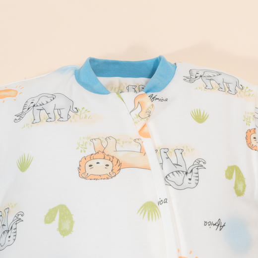 贝贝怡男童宝宝用品斜开分腿睡袋ZB5DP045 商品图5