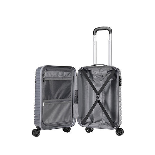 八轮旋转拉杆箱M-25英寸灰色【HSZQ5.0】 商品图3