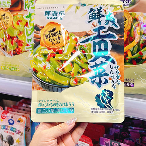 库吉乐 鲜爽贡菜（香辣味）90g 商品图0
