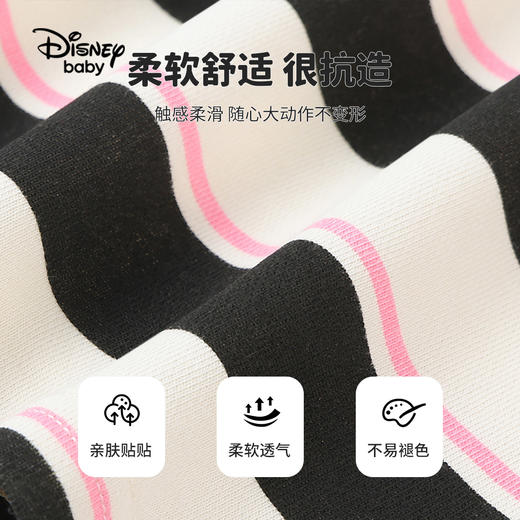 【两件套】【90-140】【迪士尼】女童春秋款时尚卫衣卫裤套装 商品图4