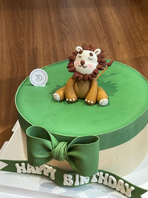 小狮子翻糖蛋糕 商品图1