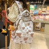 韩国ins可爱卡通印花背包 原宿学院风双肩包 大容量涂鸦学生书包女开学季新款书包 商品缩略图0
