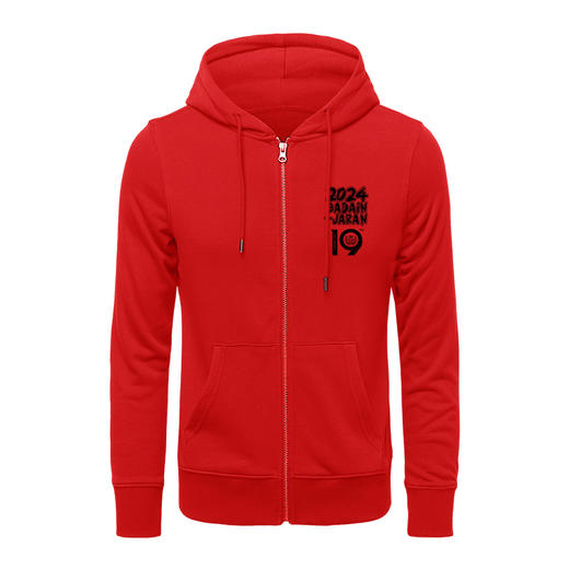 A英雄会拉链带帽卫衣全棉个性潮流越野图案开衫阿拉善定制队服 NMT-2173 商品图6