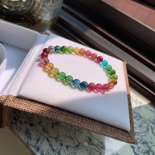 13.39g 6.8mm 碧玺手链 商品图2