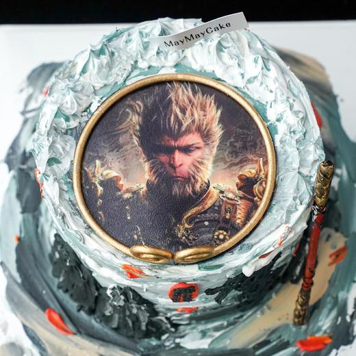 国风手绘|黑神话·悟空蛋糕【D4900】 商品图2