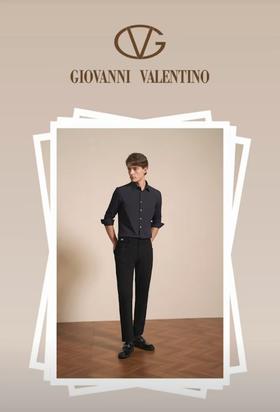 卓凡尼·华伦天奴男装长袖休闲衬衫602430029