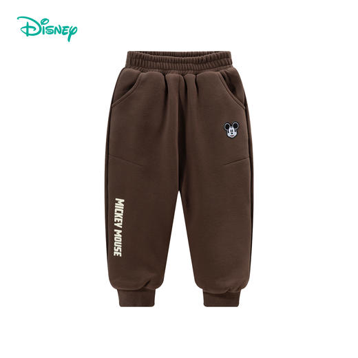  迪士尼男宝宝秋冬款夹棉保暖长裤ZD4DK019 商品图2