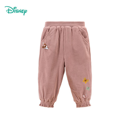  迪士尼女宝宝秋冬款夹棉保暖长裤ZD4DK024 商品图10