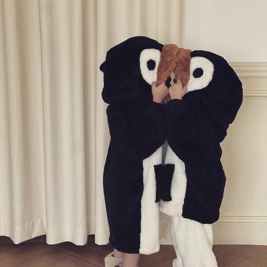 【儿童法兰绒睡衣套装】男童秋冬季宝宝睡袍小孩女童睡裙珊瑚绒家居服 商品图2