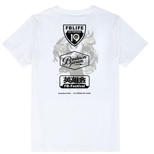 C款越野e族第十九届英雄会创意设计文化纪念T恤衫短袖全棉定制队服 NMT-2166 商品图5