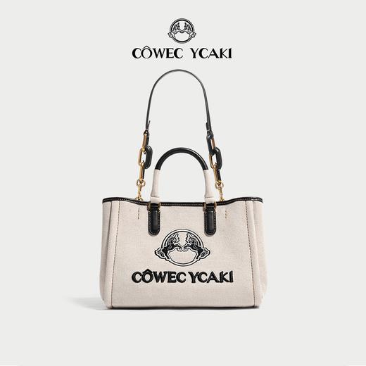CowecYcaki 【赠棒球帽】托特包女轻奢高级感单肩手提女包 商品图2