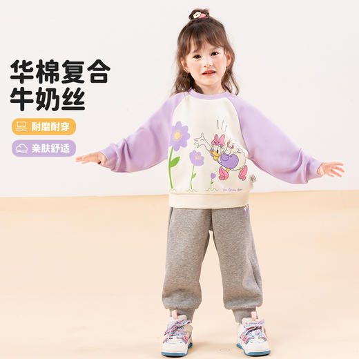 迪士尼女童卫衣套头套装ZD3DT027 商品图1