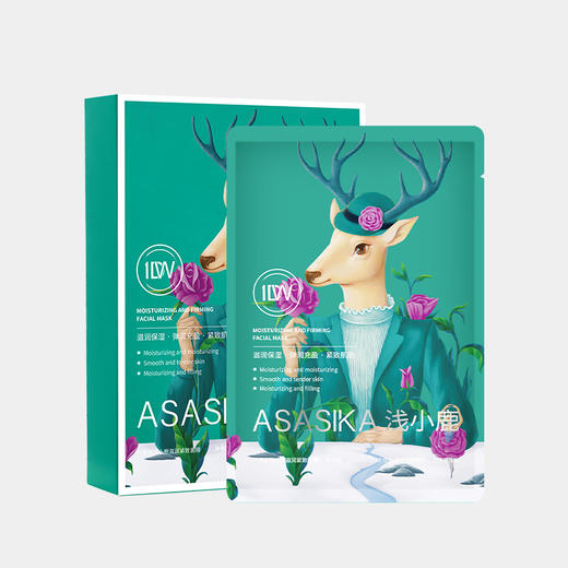 一滴百浅小鹿面膜急救补水保湿提亮去暗黄修复紧致鹿小姐面膜30片 商品图5