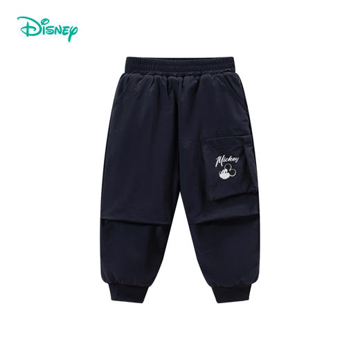  迪士尼男宝宝秋冬款夹棉保暖长裤ZD4DK020 商品图9