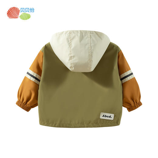 贝贝怡男童外套冲锋衣透气高颜值冲锋衣ZB3DS083 商品图1