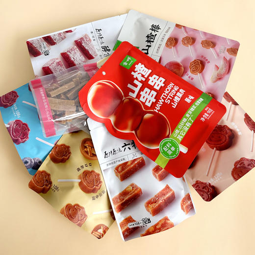 金晔山楂条五连包山楂片办公室零食山楂球山楂串儿童零食 商品图2