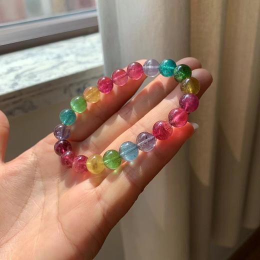 25.18g 9mm 碧玺手链 商品图0