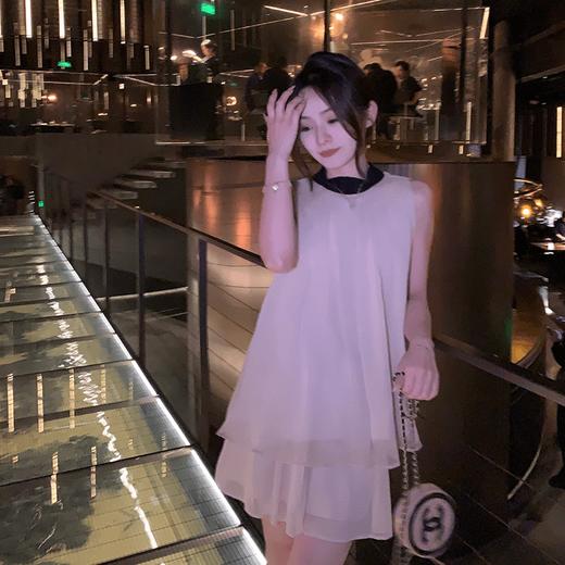 金蘑菇菇 爱莎小姐/温柔氛围感 正反两穿 清透纱感套装 商品图1