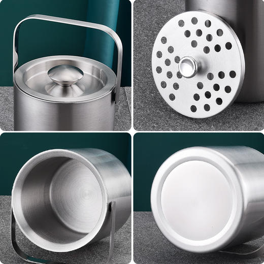 304不锈钢冰桶 双层直型酒吧啤酒红酒桶 KTV会所冰块冰桶 商品图4