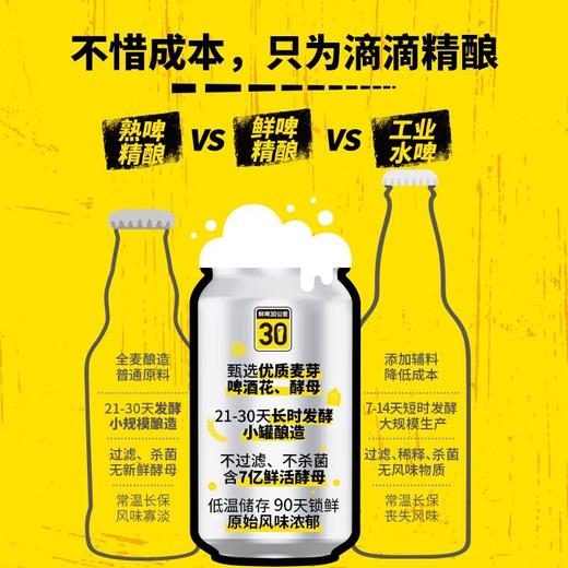 鲜啤30公里 11.5°P德式小麦鲜啤 1l/瓶 商品图2