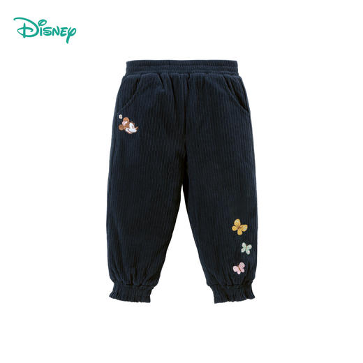  迪士尼女宝宝秋冬款夹棉保暖长裤ZD4DK024 商品图2