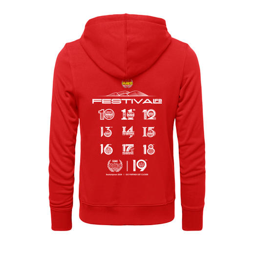 B第十届-十九届阿拉善英雄会特别纪念款带帽拉链卫衣可队服定制 NMT-2176 商品图7