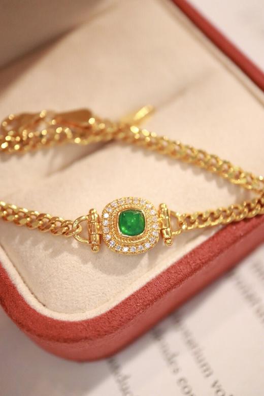 0.32ct 祖母绿手链 商品图2