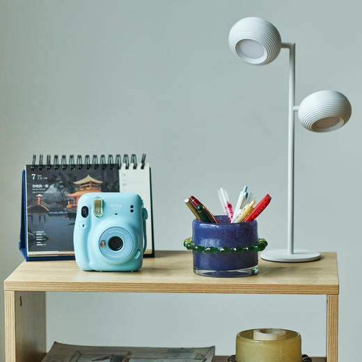 碧轩彩色花边直筒圆柱花瓶轻奢高级感香薰玻璃器皿软装居家台面瓶 商品图9