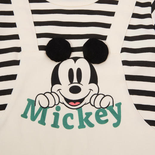 迪士尼婴儿衣服春秋季宝宝长袖新生儿连体衣秋装纯棉家居睡衣哈衣爬爬服ZD3DL009 商品图5