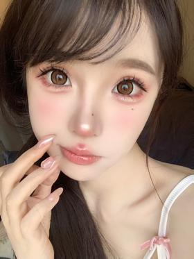 kikicon月抛美瞳 落日繁花 14.5mm