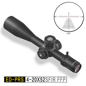 发现者ED-PRS 4-20X52SFIR前置 ZEROSTOP（34管径）