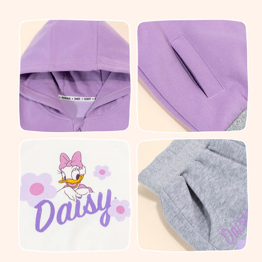 迪士尼新款男女童套装三件套ZD3DT005 商品图9