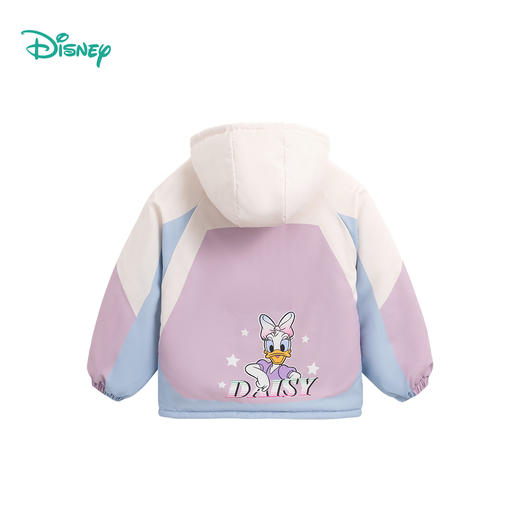迪士尼女童夹棉外套棉服连帽外套ZD4DS017 商品图9