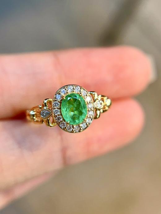 0.55ct 祖母绿戒指 商品图1