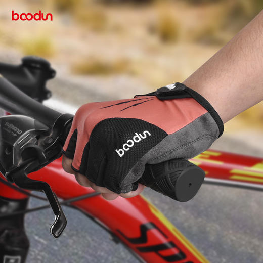 boodun自行车手套夏骑行半指透气男公路山地车女单车硅胶减震装备 商品图4