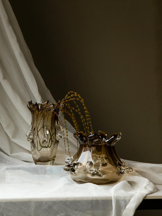 现代设计师款个性花插水培工艺品玻璃花瓶 商品图10