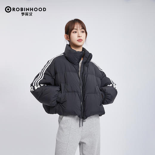 【设计师专柜】罗宾汉云感泡芙轻量化短款羽绒服女款立领R238Y5929★ 商品图1