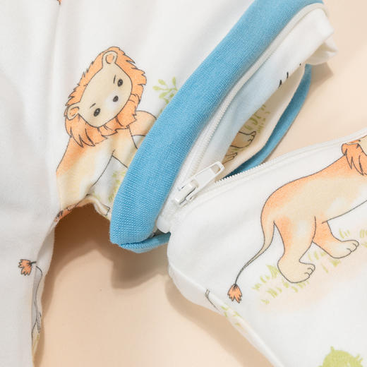 贝贝怡男童宝宝用品斜开分腿睡袋ZB5DP045 商品图6