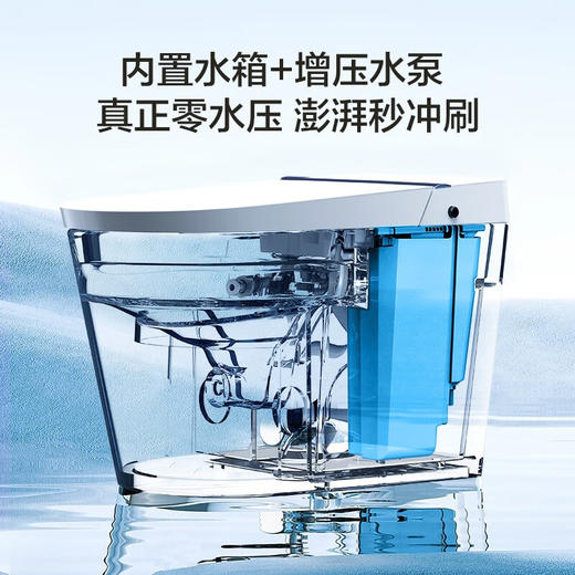 海尔（Haier）智能马桶 无水压限制等离子杀菌款 U型大座圈HF 无水压限制HF-U  详询客服备注坑距 商品图5