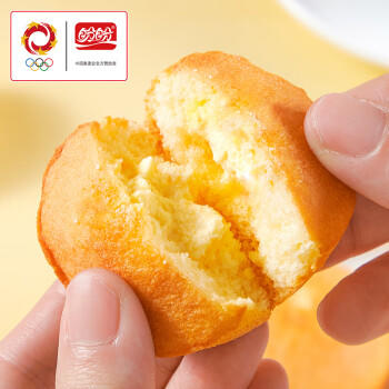 盼盼 蛋黄派 饼干蛋糕下午茶营养早餐注心点心面包糕点 蛋黄味2.5kg 商品图3