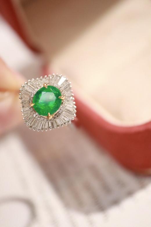 1.2ct 祖母绿戒指 商品图0