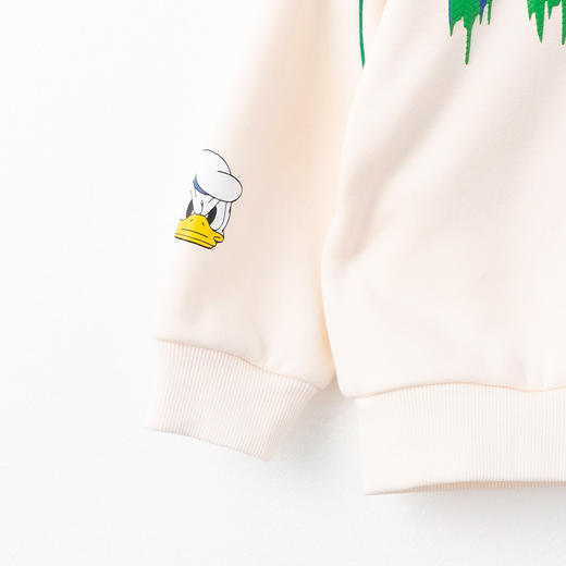 【商场同款】迪士尼唐老鸭春秋潮流加绒保暖套头卫衣234DS1213 商品图3