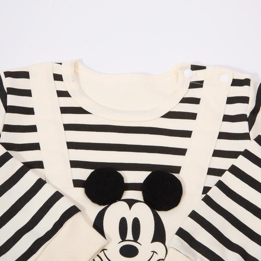 迪士尼婴儿衣服春秋季宝宝长袖新生儿连体衣秋装纯棉家居睡衣哈衣爬爬服ZD3DL009 商品图4