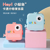 小鲸鱼卡通便当饭盒不锈钢卡通饭盒 微波炉加热 分格不串味 新颖带调味盒便当盒  开学季学生饭盒 商品缩略图1