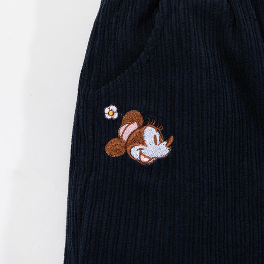  迪士尼女宝宝秋冬款夹棉保暖长裤ZD4DK024 商品图5