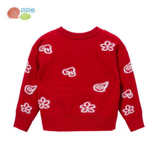 贝贝怡童装女童套头毛衣ZB3DS065 商品图8