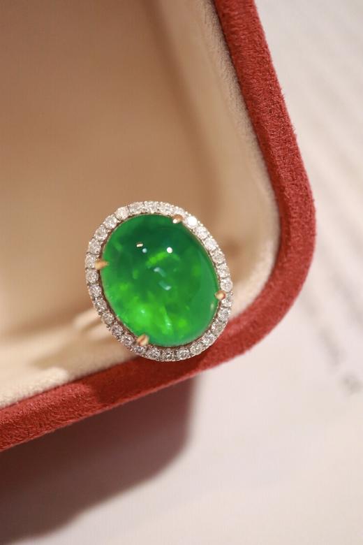 5.03ct 祖母绿戒指 商品图5