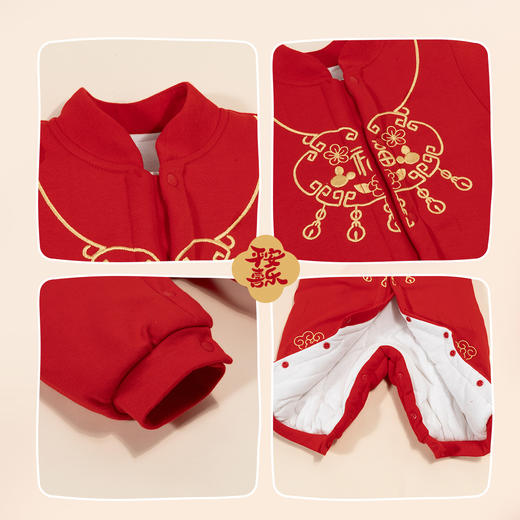 迪士尼男女童夹棉连体衣ZD4DL004 商品图4