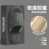 春夏季日式居家情侣拖鞋 居室内男女士无声家用软底拖鞋 开口防滑地板月子棉拖鞋 商品缩略图3