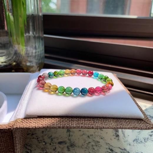 13.39g 6.8mm 碧玺手链 商品图5